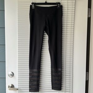 90 Degree by Reflex black and mesh leggings